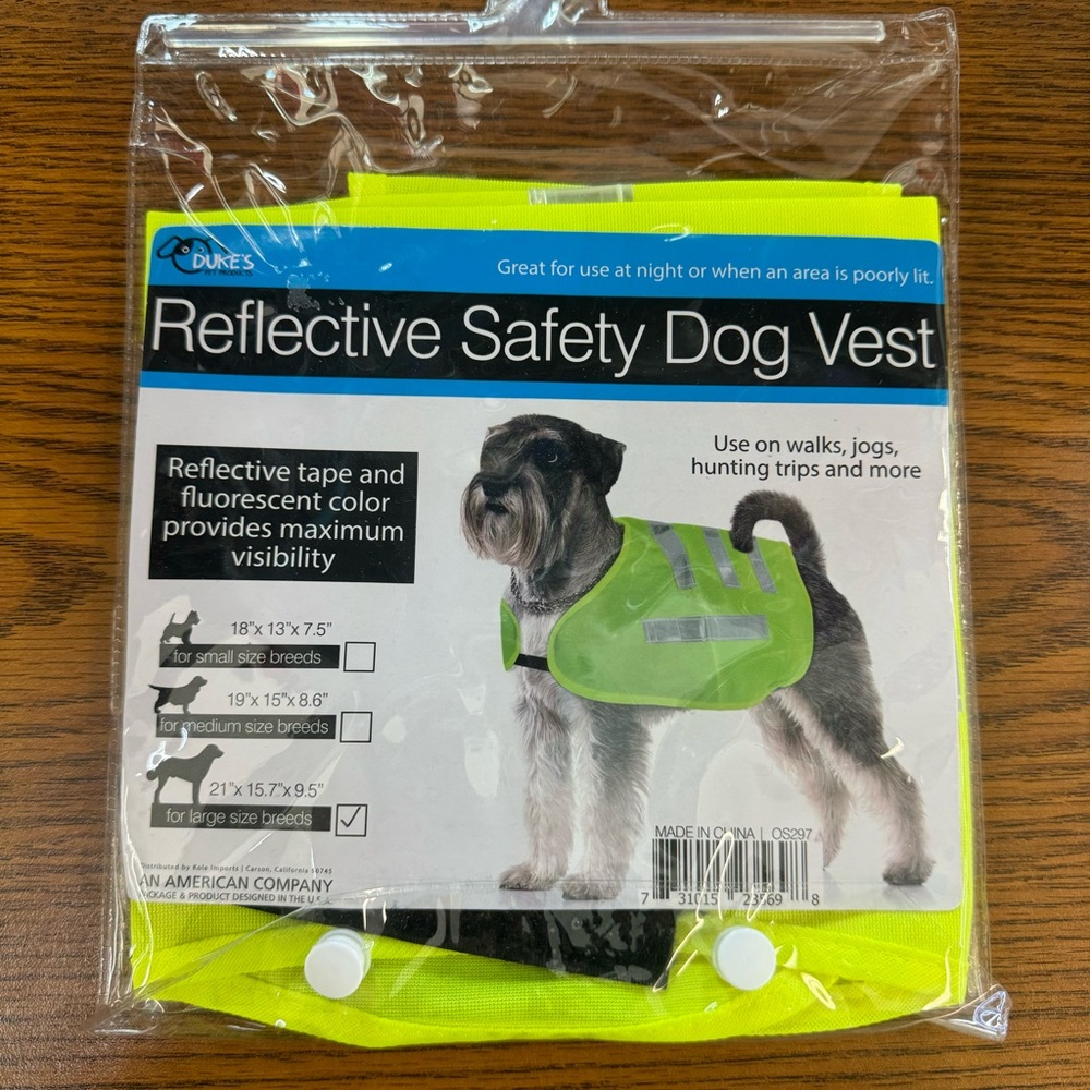 Reflective Safety Dog Vest